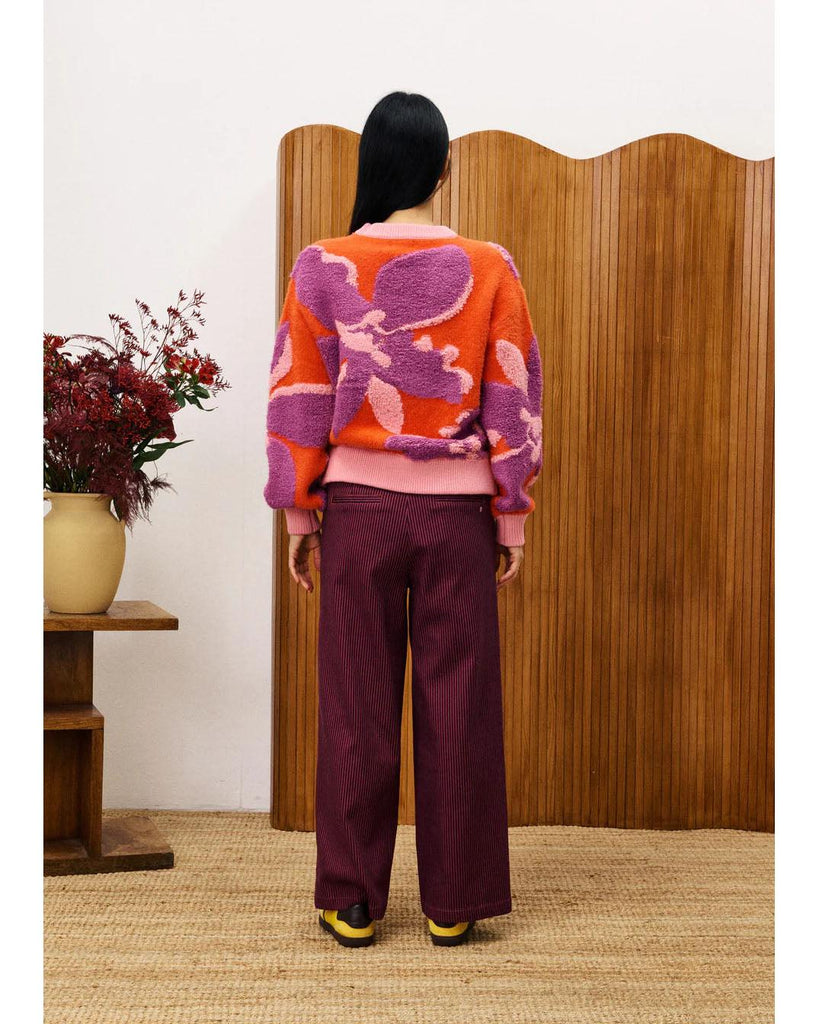 Ayme Orange Sweater – timeless women’s fashion from C&K, an independent lifestyle store in Settle, North Yorkshire.