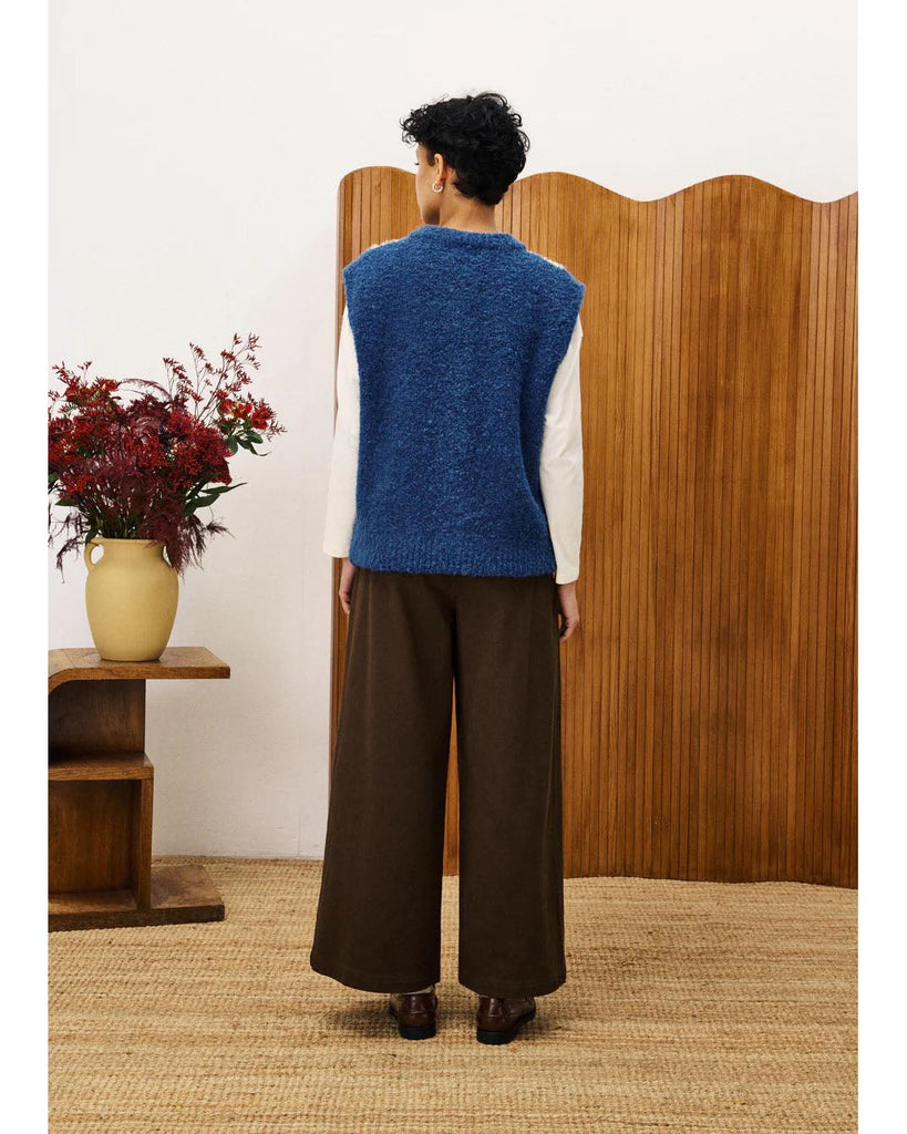 Navy Blue Shiba Cardigan – timeless women’s fashion from C&K, an independent lifestyle store in Settle, North Yorkshire.