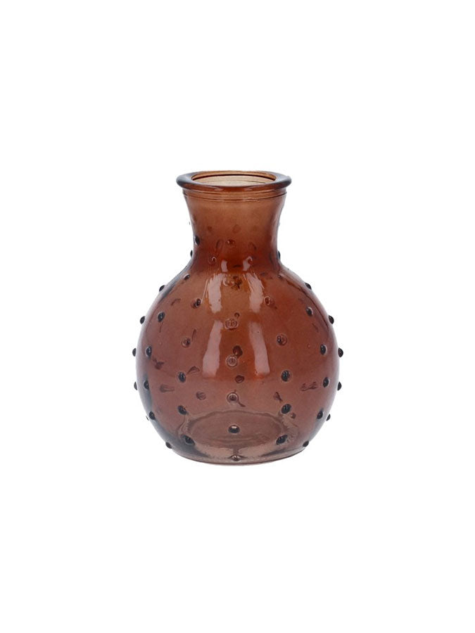 Amber Dimple Mini Bud Vase – thoughtful gifts and beautiful finds from C&K, an independent lifestyle store in Settle.