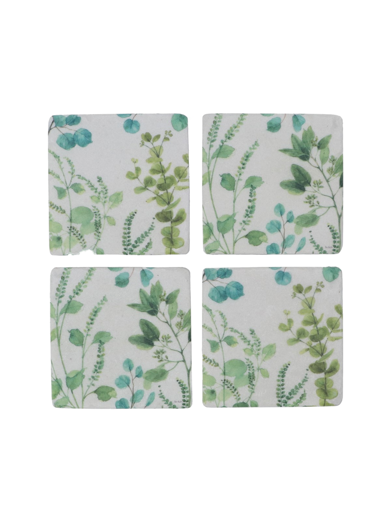 Eucalyptus Resin Coaster (individual) – thoughtful gifts and beautiful finds from C&K, an independent lifestyle store in Settle.