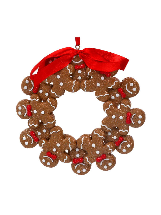 Gingerbread Men Wreath Decoration – thoughtful gifts and beautiful finds from C&K, an independent lifestyle store in Settle.