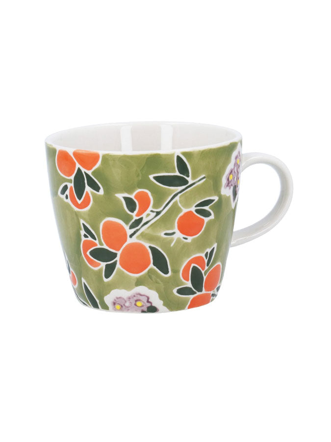 Green Satsuma Branch Mug – thoughtful gifts and beautiful finds from C&K, an independent lifestyle store in Settle.