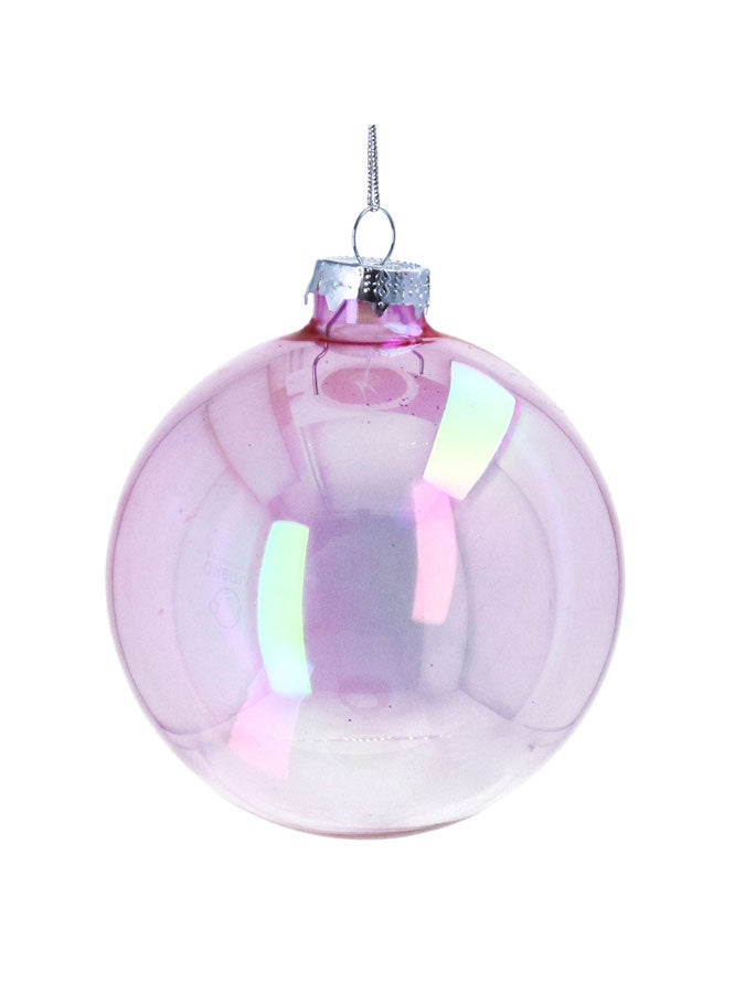 Pink Clear Glass Ball – thoughtful gifts and beautiful finds from C&K, an independent lifestyle store in Settle.