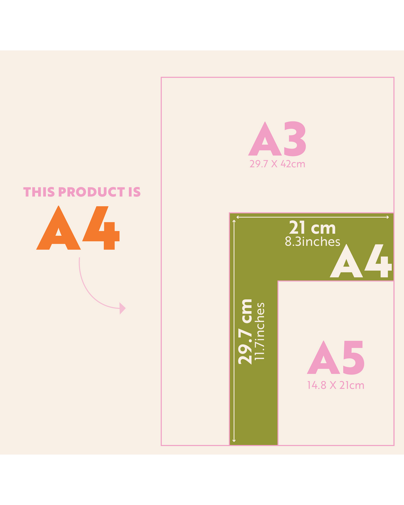 2026 Calendar | Colourburst | A4 – thoughtful gifts and beautiful finds from C&K, an independent lifestyle store in Settle.