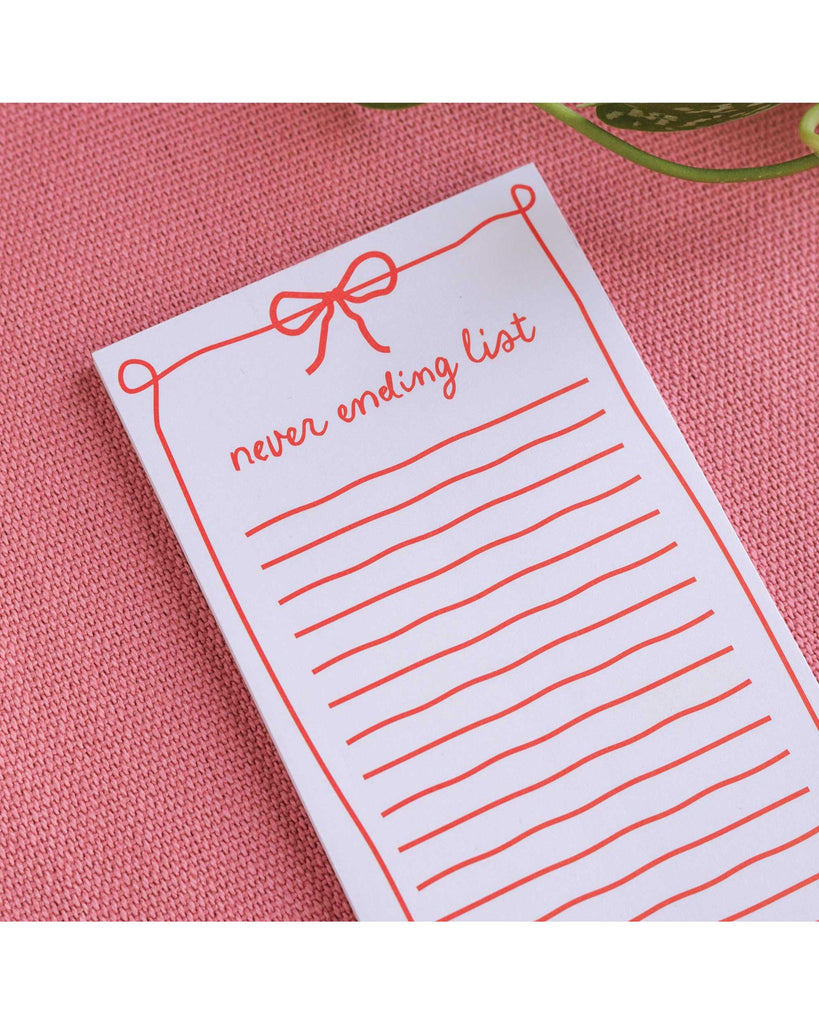 To Do List Pad | Never Ending – thoughtful gifts and beautiful finds from C&K, an independent lifestyle store in Settle.