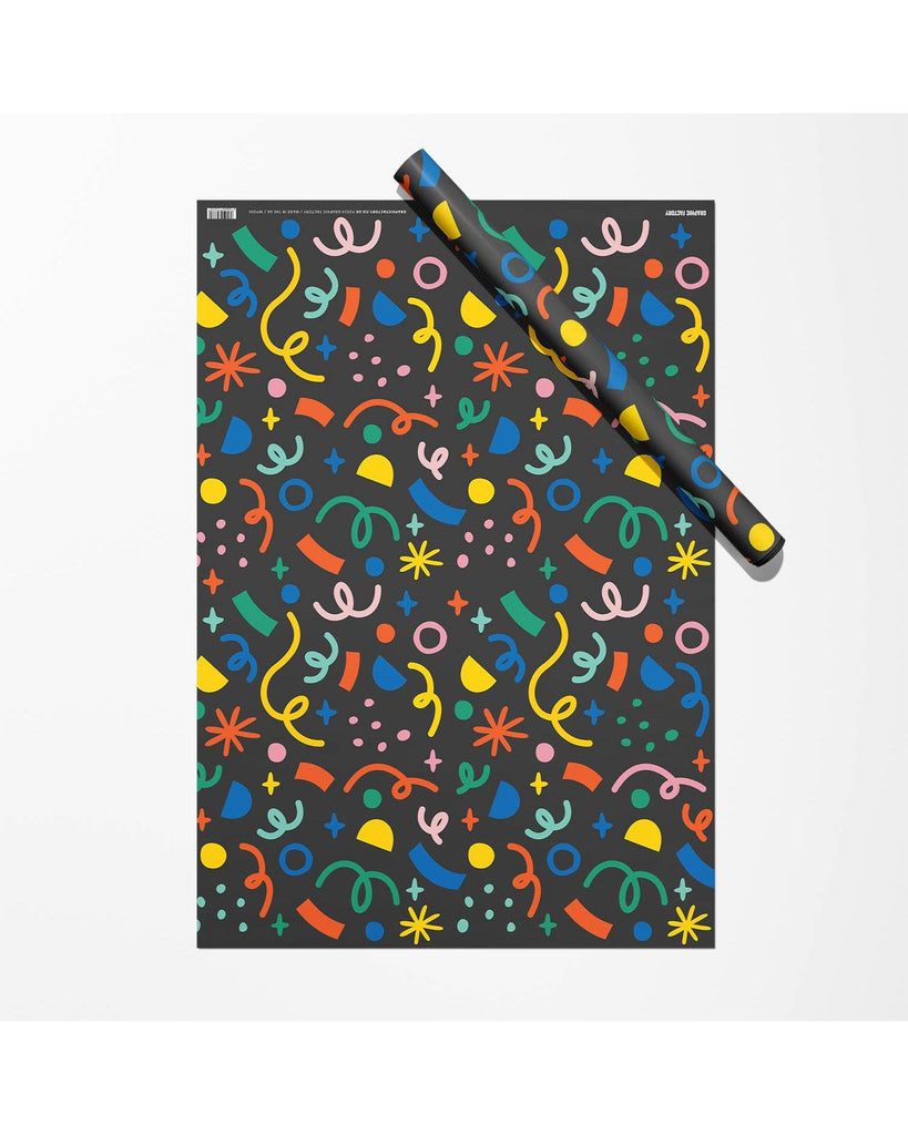 Confetti Gift Wrap | Wrapping Paper | Craft Paper – beautiful greeting card from C&K, an independent lifestyle store in Settle.