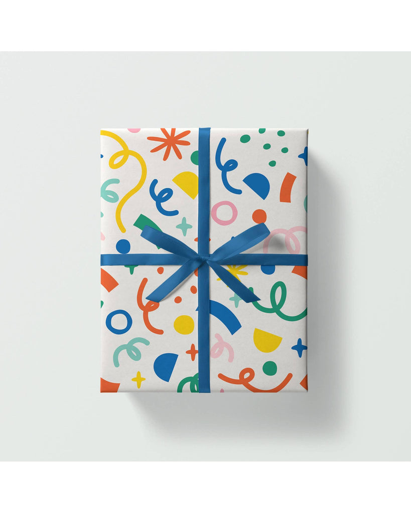 Confetti Gift Wrap | Wrapping Paper | Craft Paper – beautiful greeting card from C&K, an independent lifestyle store in Settle.