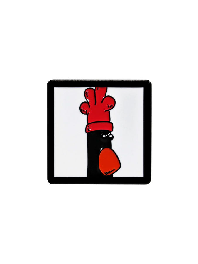 Feathers McGraw Metal Pin Badge – thoughtful gifts and beautiful finds from C&K, an independent lifestyle store in Settle.