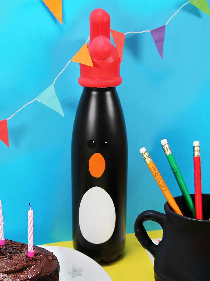 Feathers McGraw Metal Water Bottle – thoughtful gifts and beautiful finds from C&K, an independent lifestyle store in Settle.