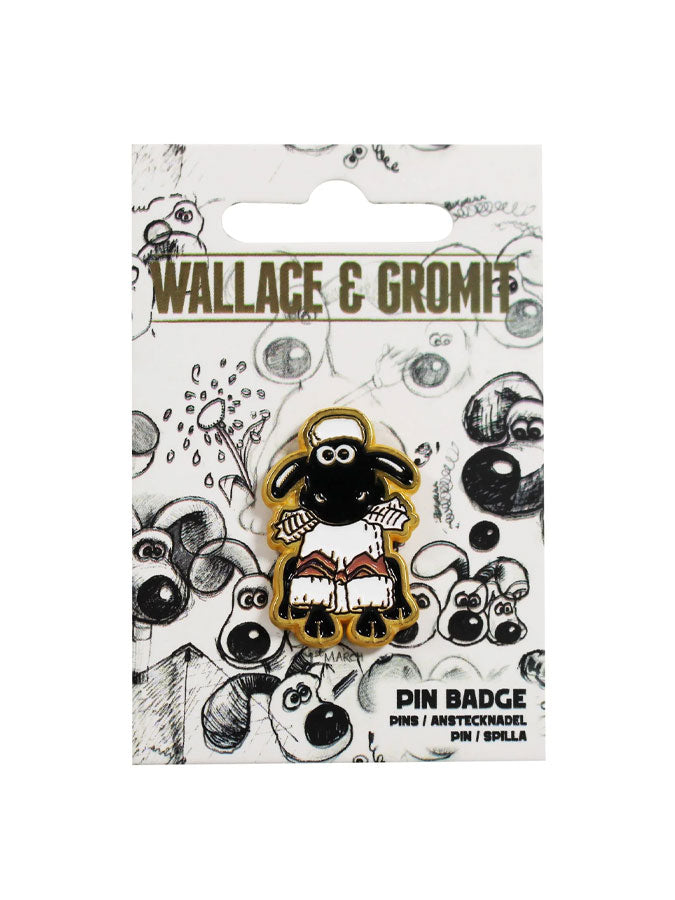 Shaun the Sheep Pin Badge – thoughtful gifts and beautiful finds from C&K, an independent lifestyle store in Settle.