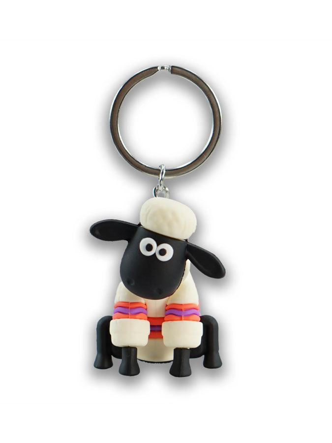 Shaun the Sheep PVC Keyring – thoughtful gifts and beautiful finds from C&K, an independent lifestyle store in Settle.