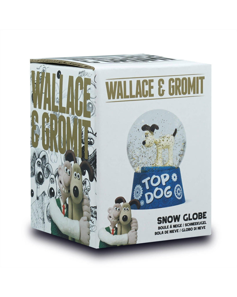 Snow Globe Boxed (45mm) - Wallace & Gromit (Gromit) – thoughtful gifts and beautiful finds from C&K, an independent lifestyle store in Settle.