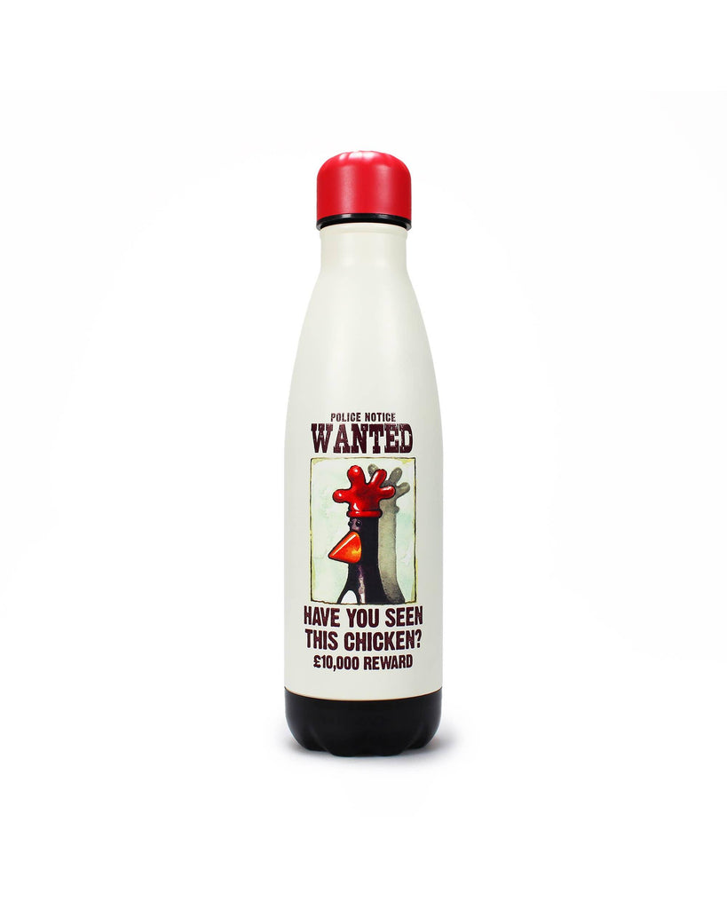 Water Bottle Metal (500ml) - Wallace & Gromit (Wanted) – thoughtful gifts and beautiful finds from C&K, an independent lifestyle store in Settle.