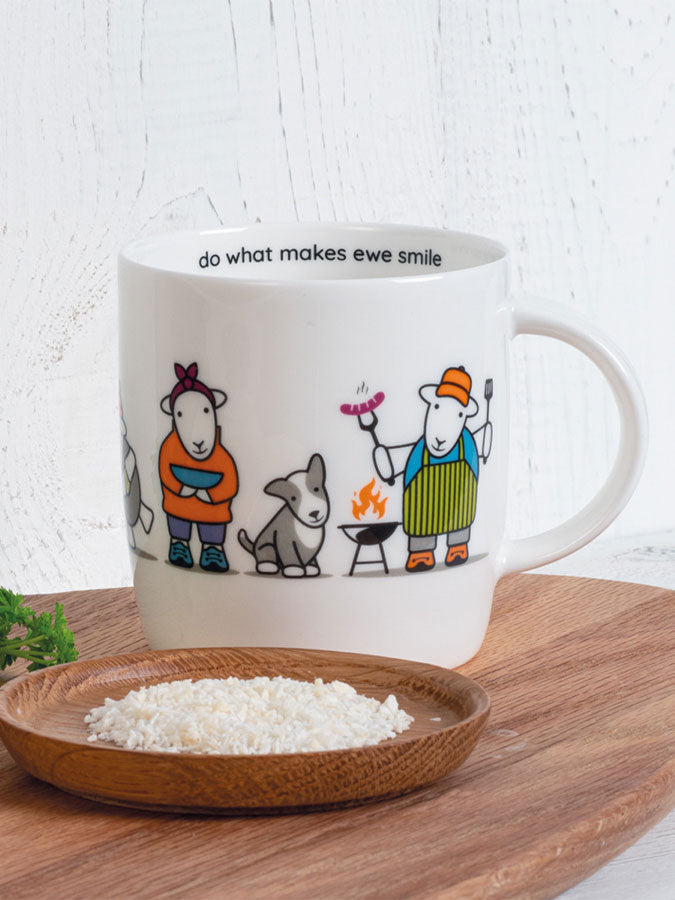 Herdy Baa-B-Q-Ewe Mug – thoughtful gifts and beautiful finds from C&K, an independent lifestyle store in Settle.