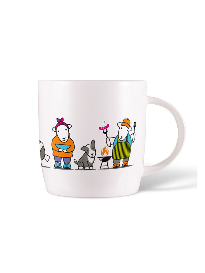 Herdy Baa-B-Q-Ewe Mug – thoughtful gifts and beautiful finds from C&K, an independent lifestyle store in Settle.