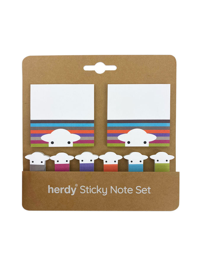 Peep Stripe Sticky Note Set – thoughtful gifts and beautiful finds from C&K, an independent lifestyle store in Settle.