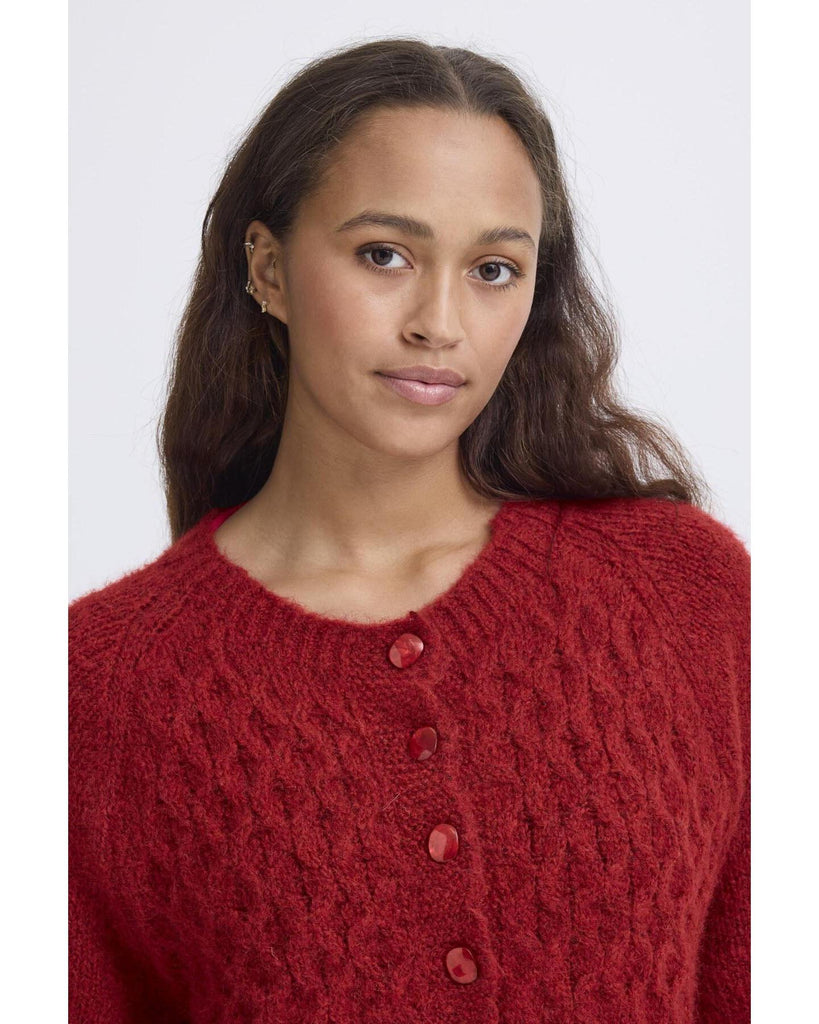 Belablue cardigan - Red Dahlia – timeless women’s fashion from C&K, an independent lifestyle store in Settle, North Yorkshire.