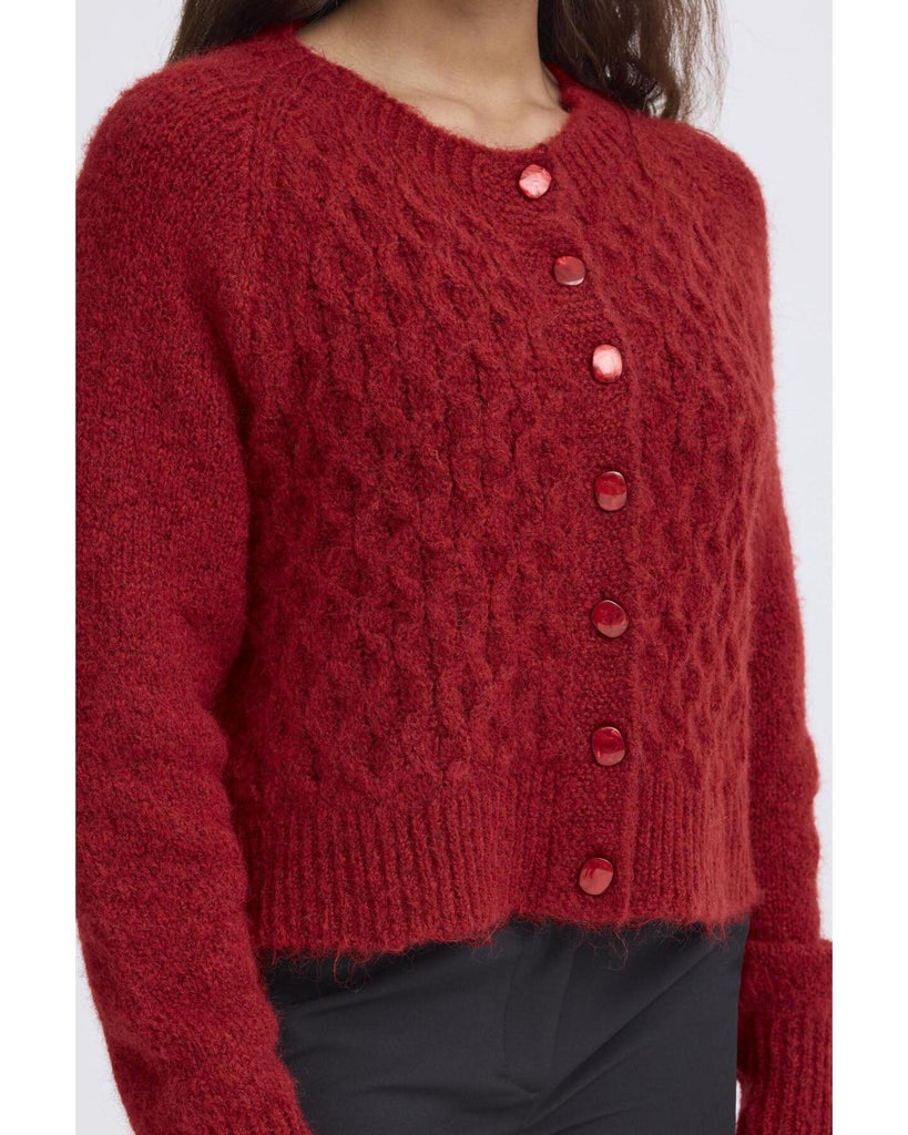 Belablue cardigan - Red Dahlia – timeless women’s fashion from C&K, an independent lifestyle store in Settle, North Yorkshire.
