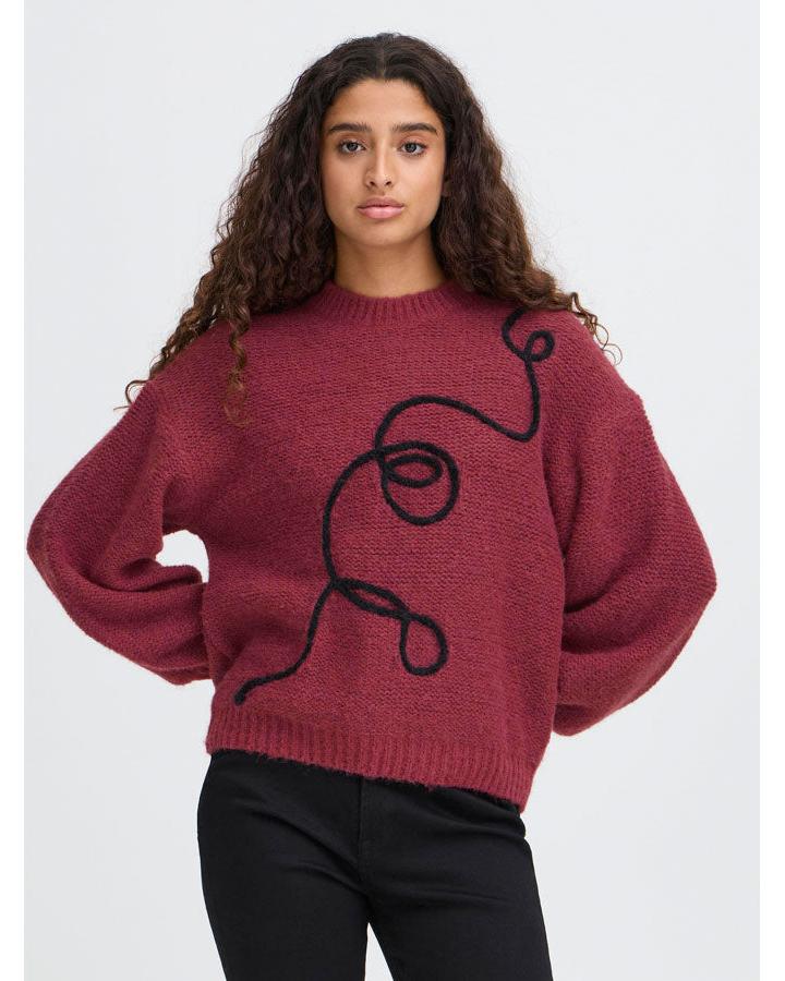 Catrina Long Sleeve Knitted Jumper – timeless women’s fashion from C&K, an independent lifestyle store in Settle, North Yorkshire.