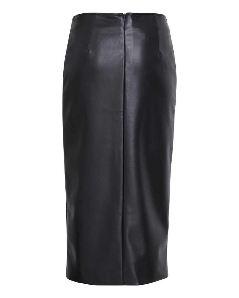 Comano Black Leather Skirt – timeless women’s fashion from C&K, an independent lifestyle store in Settle, North Yorkshire.