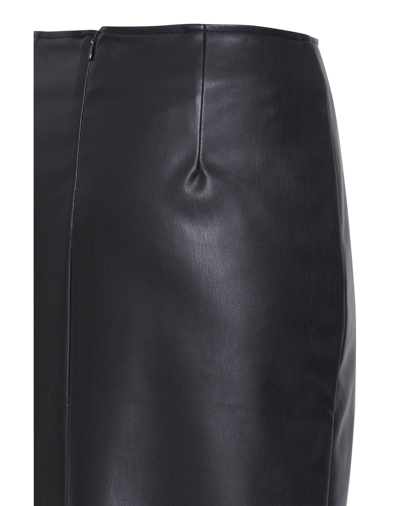 Comano Black Leather Skirt – timeless women’s fashion from C&K, an independent lifestyle store in Settle, North Yorkshire.