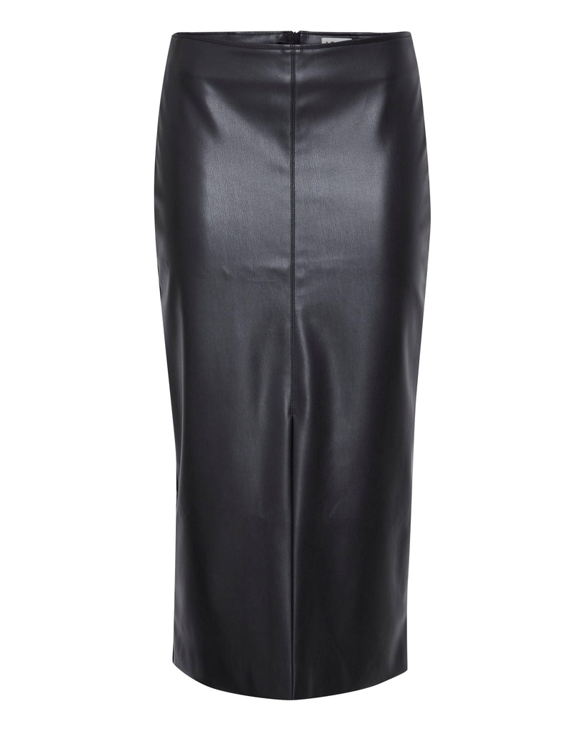 Comano Black Leather Skirt – timeless women’s fashion from C&K, an independent lifestyle store in Settle, North Yorkshire.