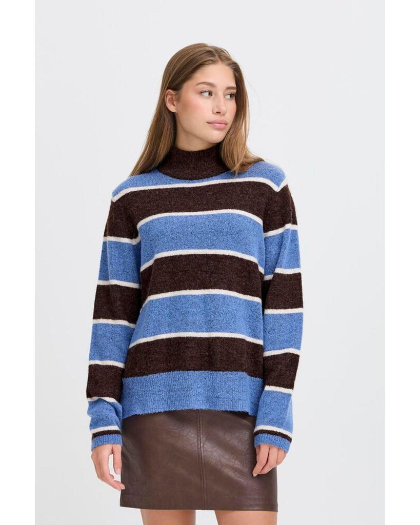 Edeen Jumper - Coffee Bean – timeless women’s fashion from C&K, an independent lifestyle store in Settle, North Yorkshire.