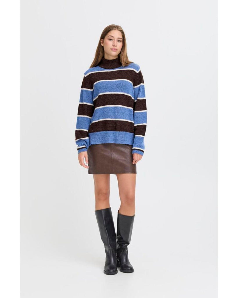 Edeen Jumper - Coffee Bean – timeless women’s fashion from C&K, an independent lifestyle store in Settle, North Yorkshire.