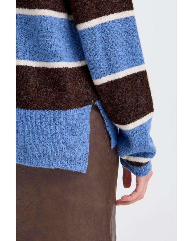 Edeen Jumper - Coffee Bean – timeless women’s fashion from C&K, an independent lifestyle store in Settle, North Yorkshire.