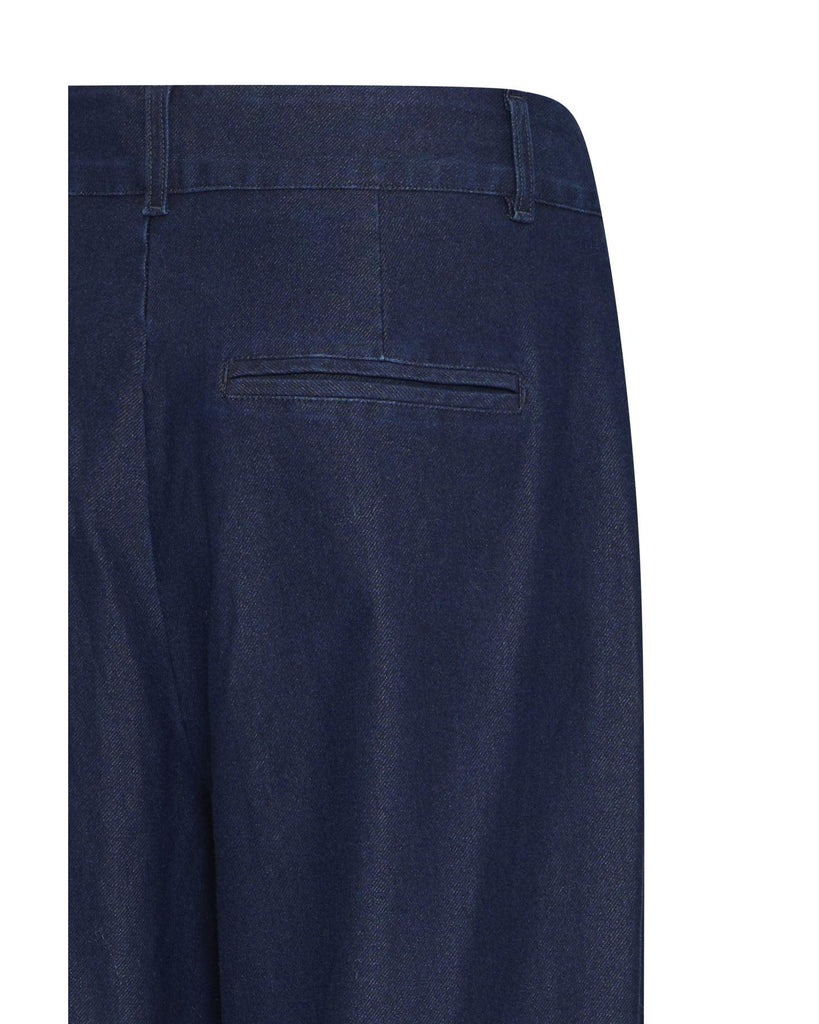 Kate Denim Pants - Dark Blue – timeless women’s fashion from C&K, an independent lifestyle store in Settle, North Yorkshire.