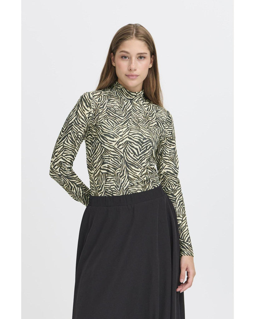 Lava Long Sleeve - Graphic Animal – timeless women’s fashion from C&K, an independent lifestyle store in Settle, North Yorkshire.