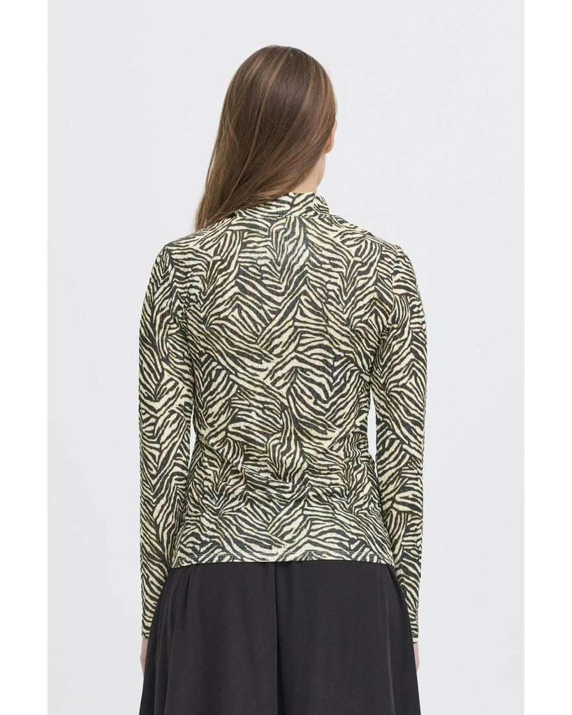 Lava Long Sleeve - Graphic Animal – timeless women’s fashion from C&K, an independent lifestyle store in Settle, North Yorkshire.