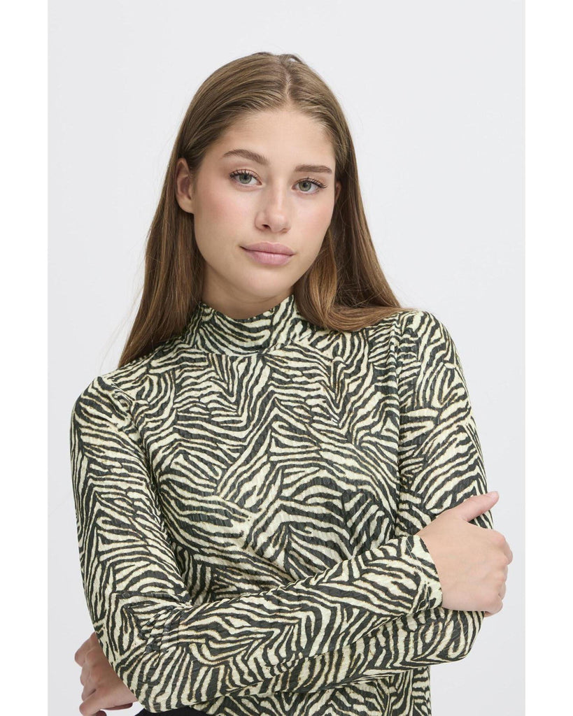 Lava Long Sleeve - Graphic Animal – timeless women’s fashion from C&K, an independent lifestyle store in Settle, North Yorkshire.
