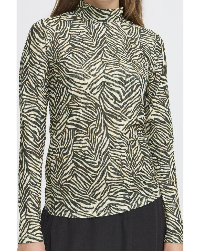 Lava Long Sleeve - Graphic Animal – timeless women’s fashion from C&K, an independent lifestyle store in Settle, North Yorkshire.
