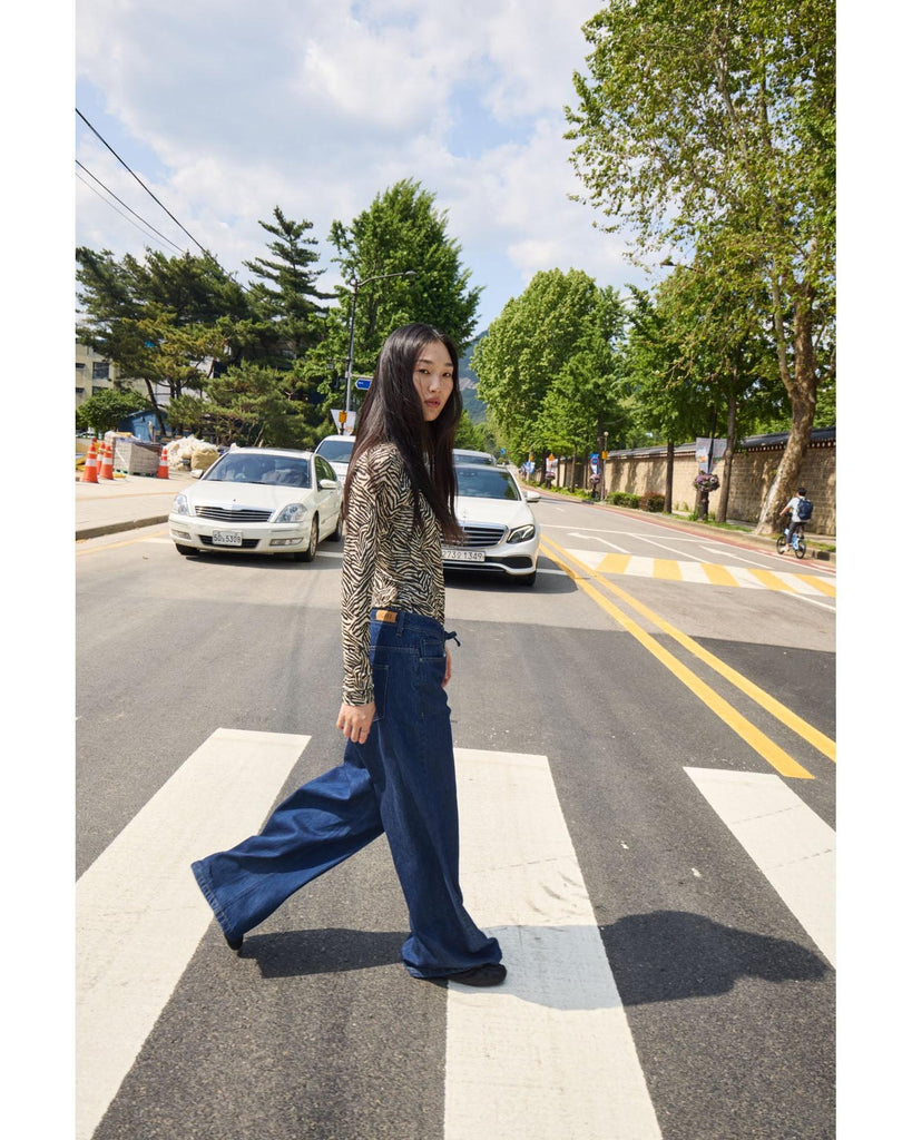 Lava Long Sleeve - Graphic Animal – timeless women’s fashion from C&K, an independent lifestyle store in Settle, North Yorkshire.