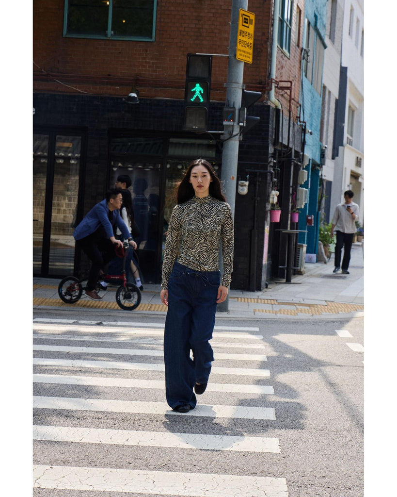 Lava Long Sleeve - Graphic Animal – timeless women’s fashion from C&K, an independent lifestyle store in Settle, North Yorkshire.