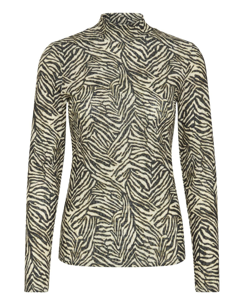 Lava Long Sleeve - Graphic Animal – timeless women’s fashion from C&K, an independent lifestyle store in Settle, North Yorkshire.