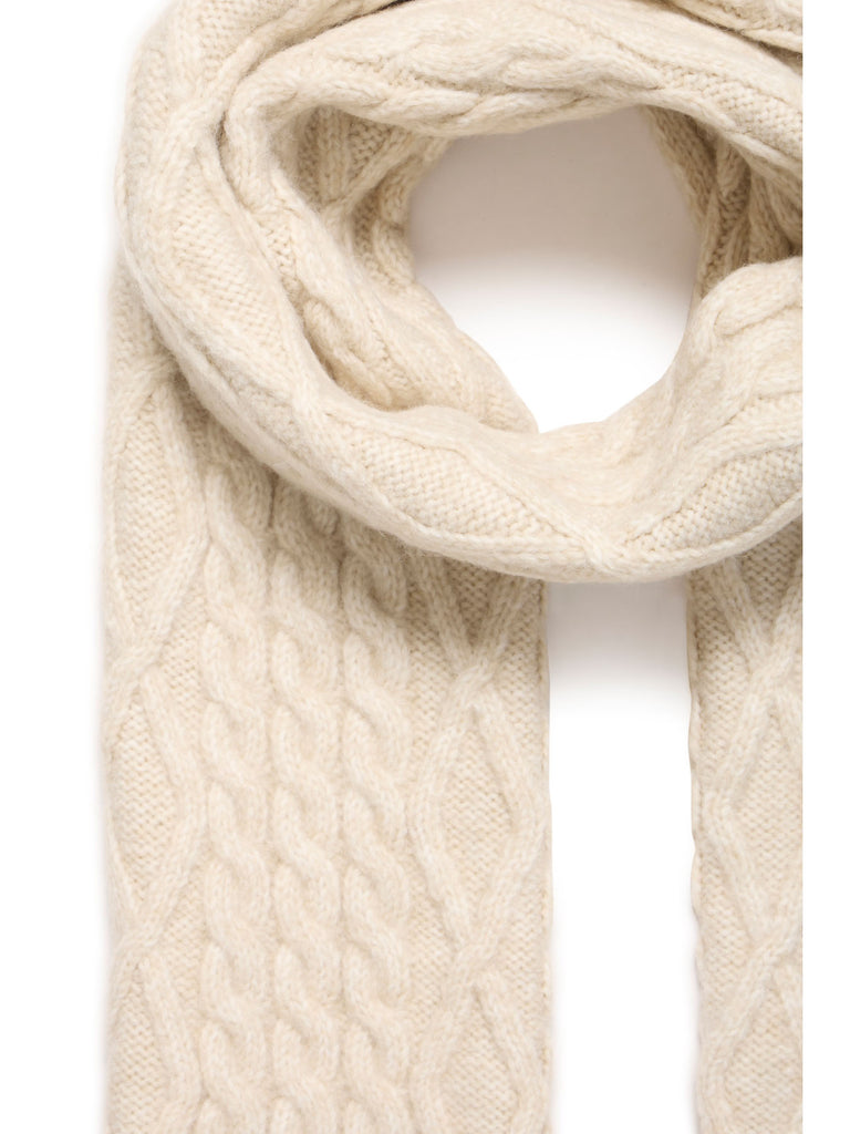 Lucy Scarf - Oatmeal Melange – stylish accessories from C&K, an independent lifestyle store in Settle, North Yorkshire.