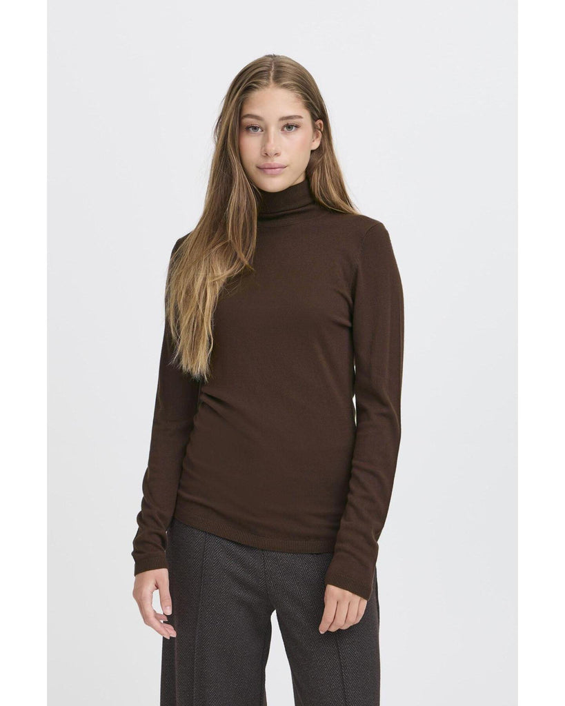 Mafa Rollneck - Coffee Bean – timeless women’s fashion from C&K, an independent lifestyle store in Settle, North Yorkshire.