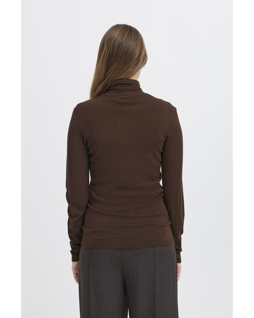 Mafa Rollneck - Coffee Bean – timeless women’s fashion from C&K, an independent lifestyle store in Settle, North Yorkshire.