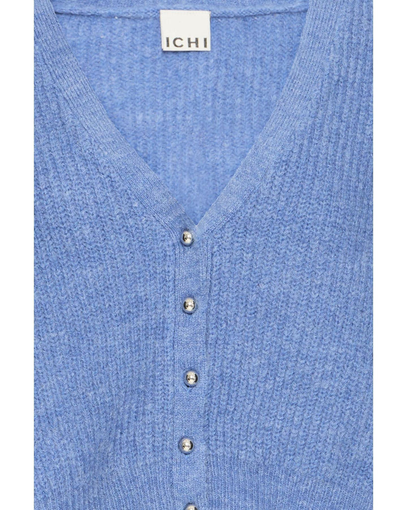 Marin Cardigan - Blue Yonder – timeless women’s fashion from C&K, an independent lifestyle store in Settle, North Yorkshire.