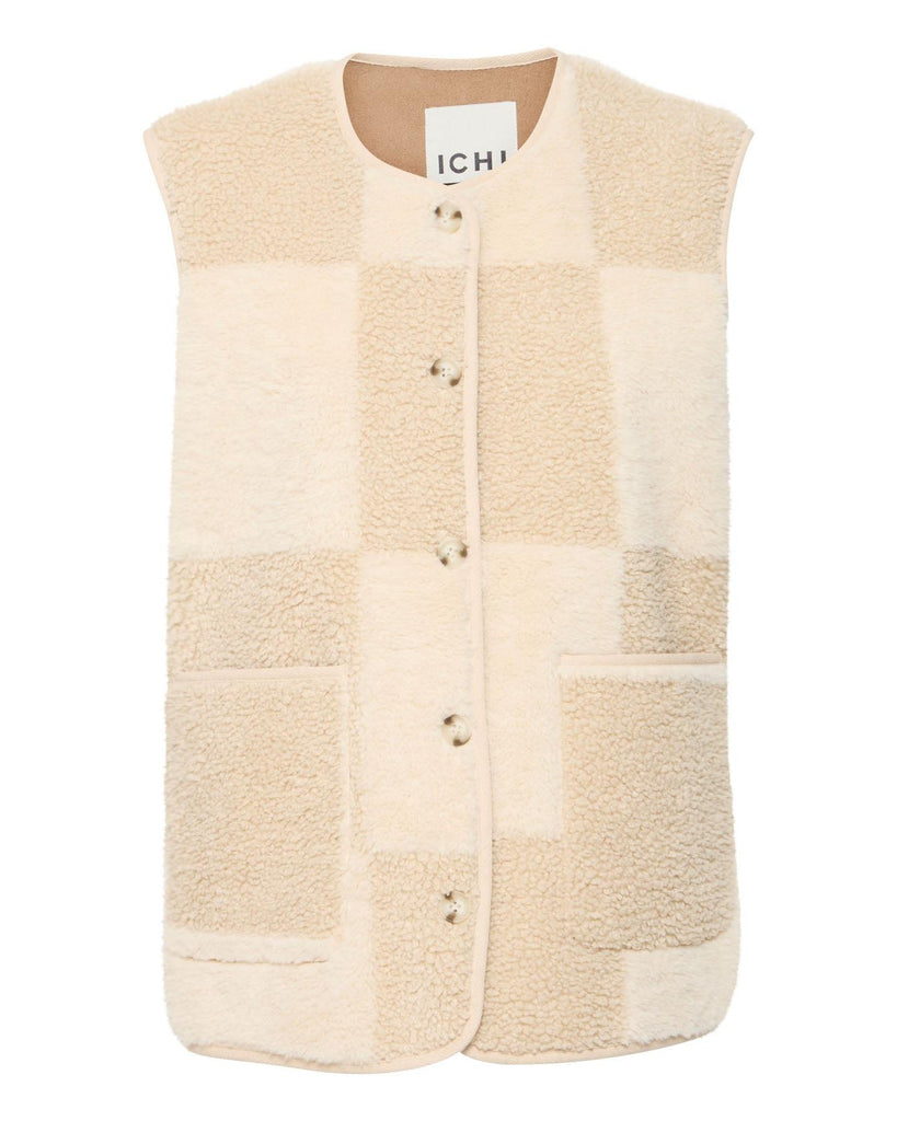 Tonza Waitscoat - Fog – timeless women’s fashion from C&K, an independent lifestyle store in Settle, North Yorkshire.