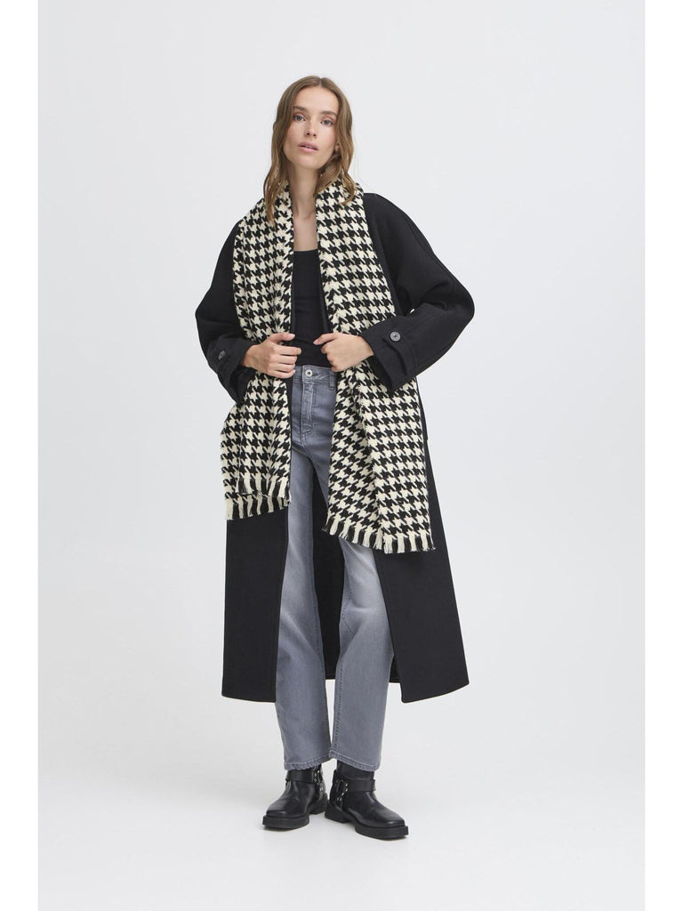 Vanjaa Scarf - Black – stylish accessories from C&K, an independent lifestyle store in Settle, North Yorkshire.