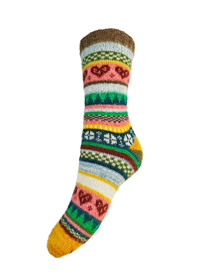 Multicoloured Wool Blend Socks – stylish accessories from C&K, an independent lifestyle store in Settle, North Yorkshire.