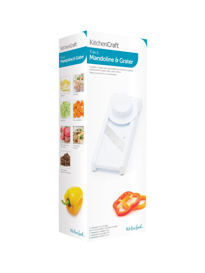 7 in 1 Mandoline and Grater – quality kitchenware & dining essentials by C&K, an independent lifestyle store in Settle.