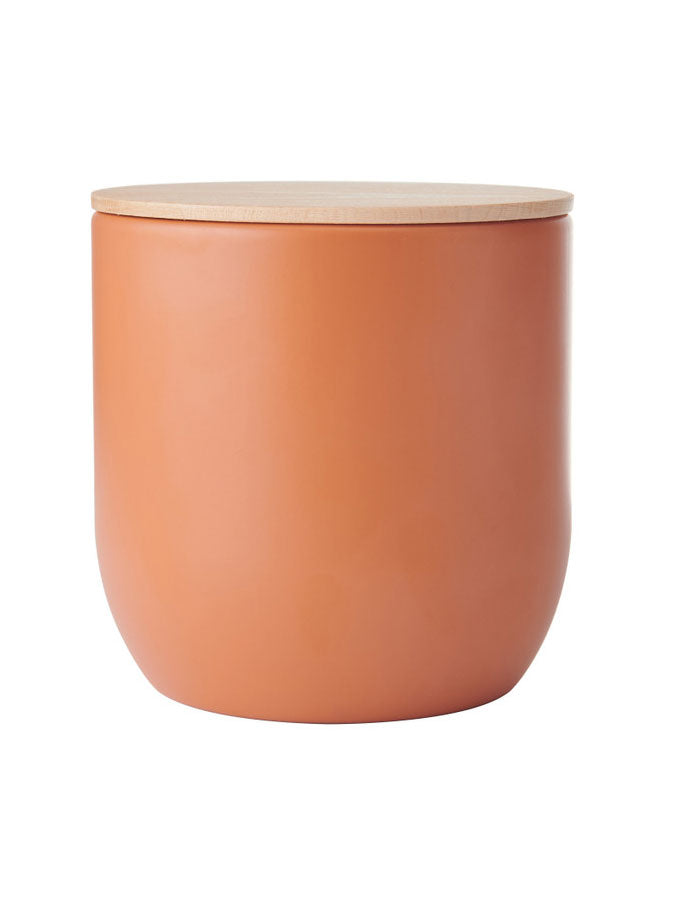 Idilica Canister Terracotta – quality kitchenware & dining essentials by C&K, an independent lifestyle store in Settle.