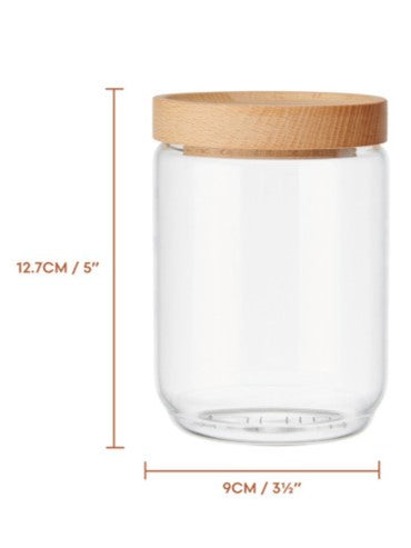 Idilica Storage Jar 500ml – quality kitchenware & dining essentials by C&K, an independent lifestyle store in Settle.