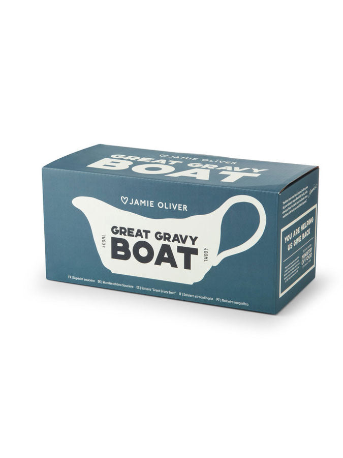 Jamie Oliver Big Love Gravy Boat 400ml – quality kitchenware & dining essentials by C&K, an independent lifestyle store in Settle.