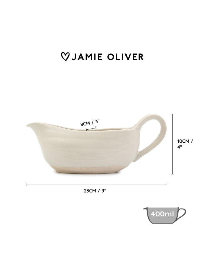 Jamie Oliver Big Love Gravy Boat 400ml – quality kitchenware & dining essentials by C&K, an independent lifestyle store in Settle.