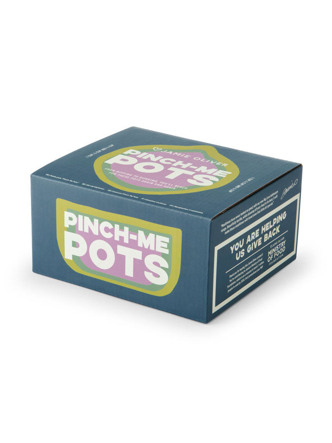 Jamie Oliver Big Love Pinch Me Pots - Set of 3 – quality kitchenware & dining essentials by C&K, an independent lifestyle store in Settle.